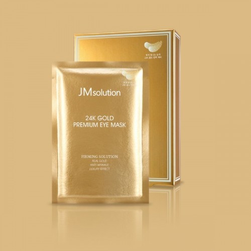 JM Solution 24K Gold Premium Eye Mask Патчи укрепляющие с золотом JM Solution Купить по выгодной
